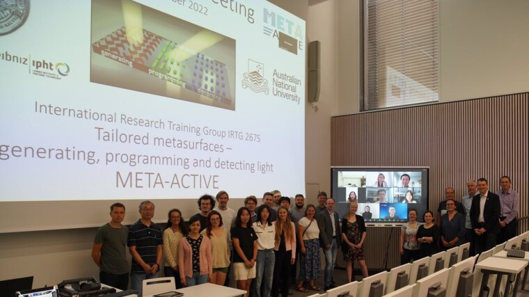 Group picture of Meta-Active members during Annual Meeting 2022